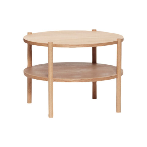 Acorn Sofabord Rund Natur