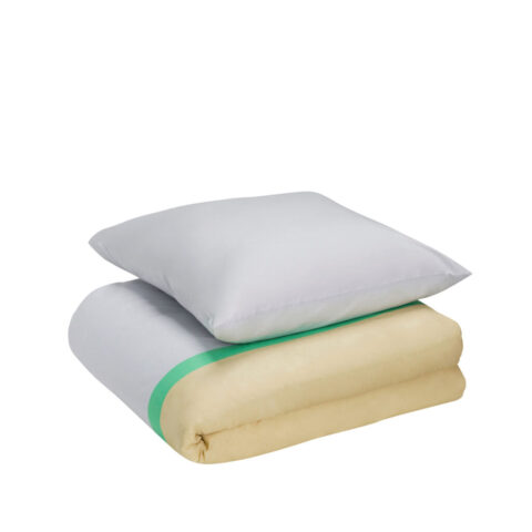 Block Bed Linen 60/200 Beige/Multicolour