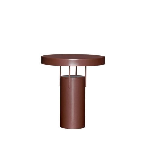 BringMe Portable Lamp Metallic Burgundy