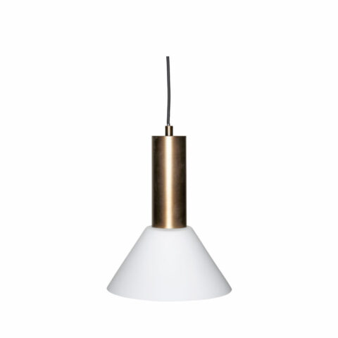 Contrast Pendant Burnished brass