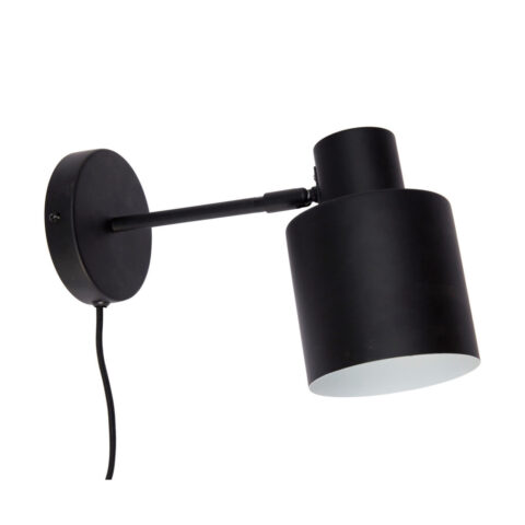 Fuse Wall Lamp Black