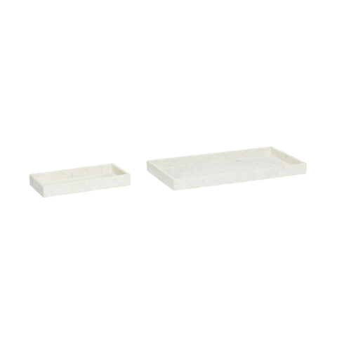 Grand Plateaux Blanc (set de 2)