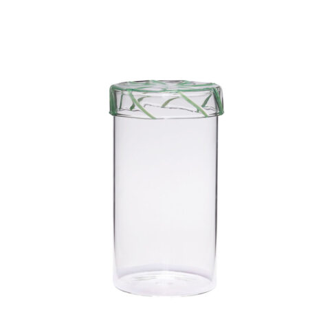 Heir Storage Jar Tall Green