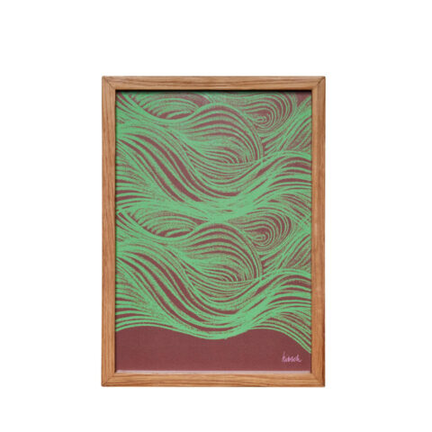 Hello Frame 21x30 Natural