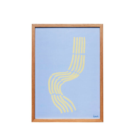 Hello Frame 29,7x42 Natural