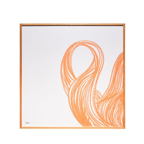 Hello Frame 80x80 Natural
