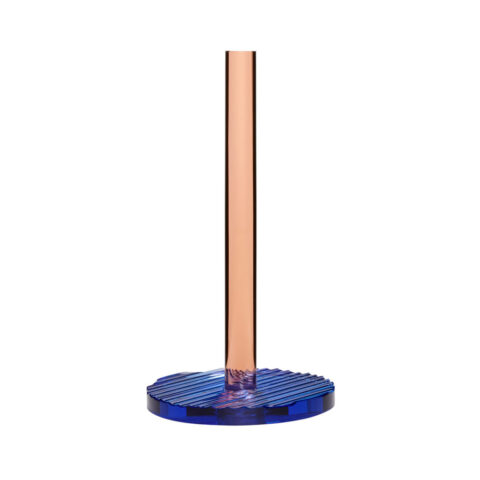 Kiosk Kitchen Roll Holder Blue/Pink