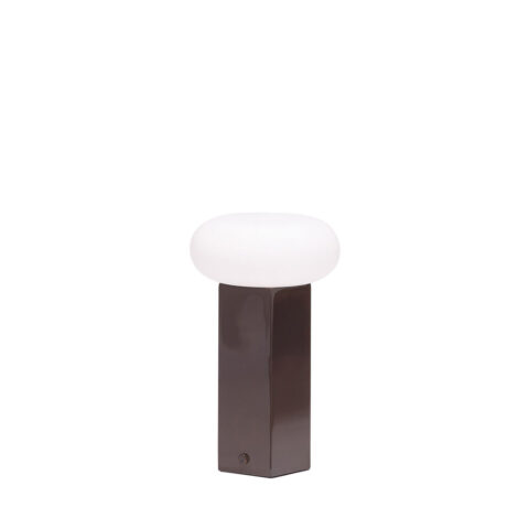 Low Portable Lamp Brown