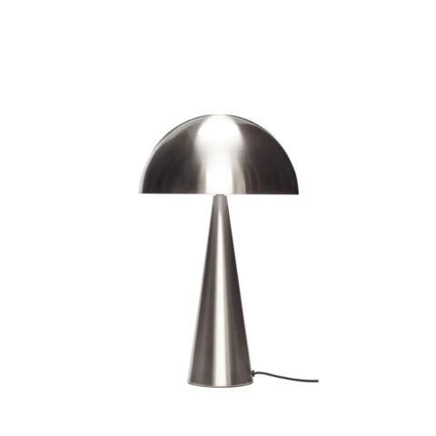 Mush Table Lamp Tall Nickel