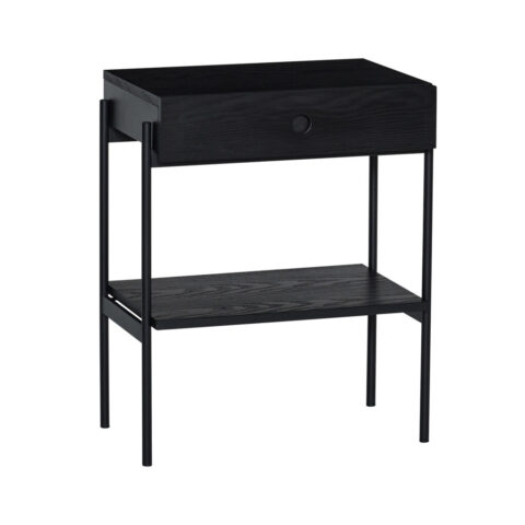 Noir Tables de chevet Noir
