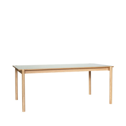 Oblique Dining Table Rectangular Grey
