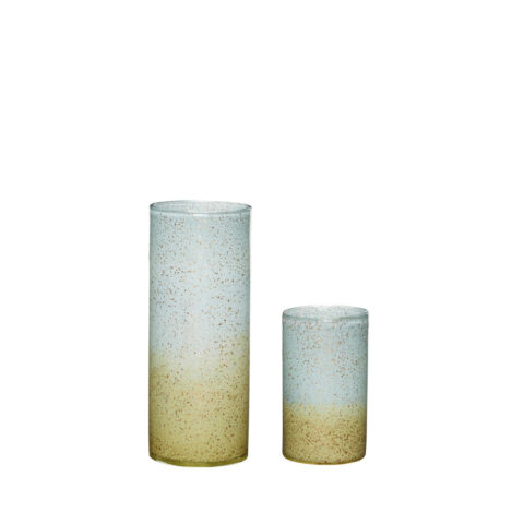 Shimmer Vase Blå/Brun (sæt af 2)