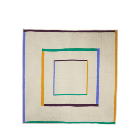 Twist Bedspread Square 260x260 Sand/Multicolour