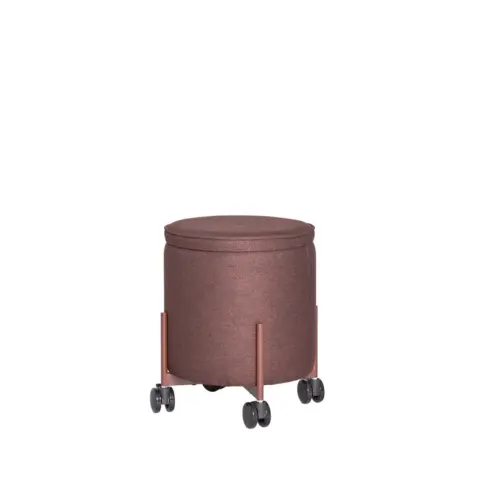 Contain Pouffe Small Brown